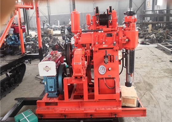 GK 200 Diesel Soil Investigation Soil Testing Drilling Machine For Engineering Sampling