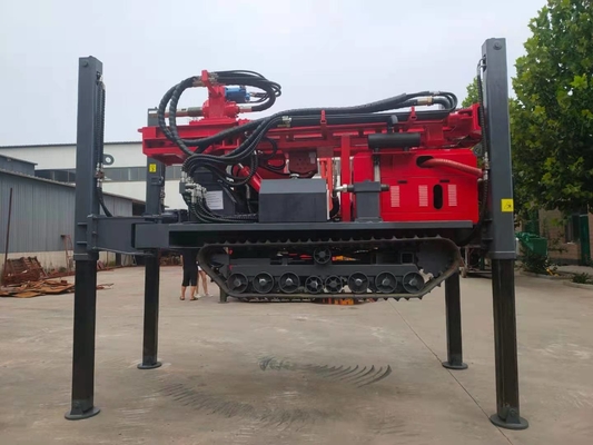 92kw 305mm Blasthole Crawler Mounted Drill Rig St350 For Water Well Drilling