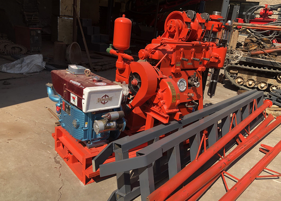 Gold Mining Core Engineering Drilling Rig For Sample Collecting Gk 200