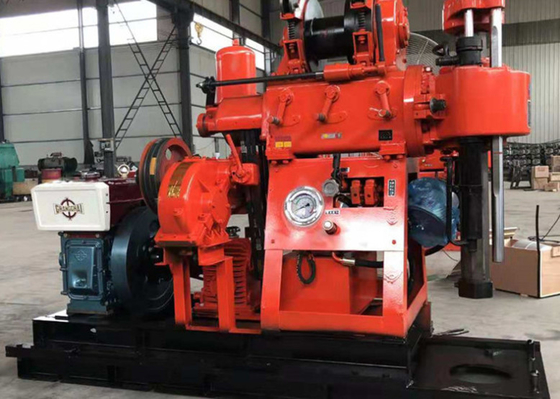 For Prospecting Survey Gk 200 Geological Drill Rig Machine With Large Power Diesel Engine