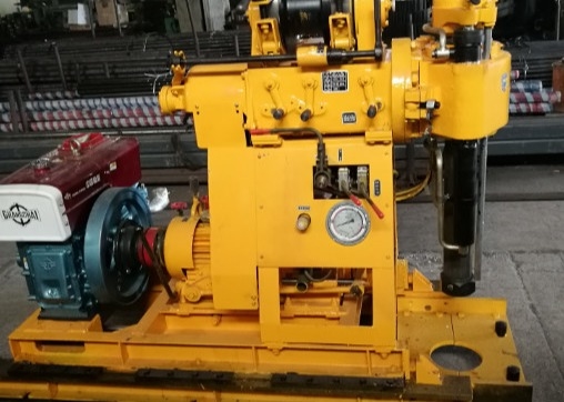 Geological Drilling Soil Sampling 110m Core Drill Rig Machine