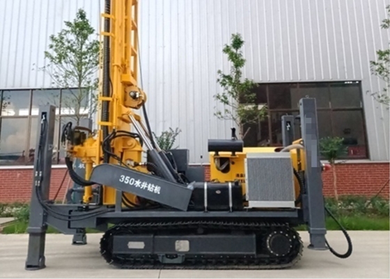 Geothermal Pneumatic Drilling Rig Crawler Mounted Water Borehole ST180