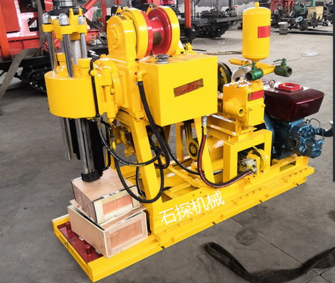 La chenille géologique de la machine 22HP de plate-forme de forage de moteur diesel a monté