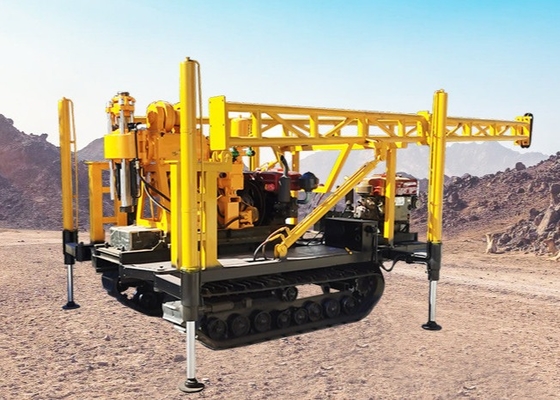 Machine de forage hydraulique pour exploration de puits d'eau XY-100 pour usage familial
