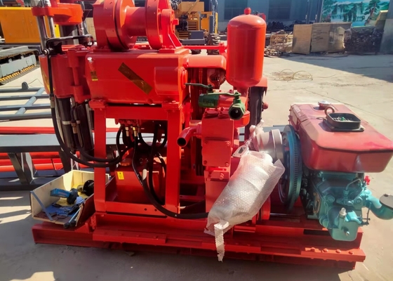 Les roues ont monté le perçage de construction Rig Mobile Equipment Diesel Power de Gk 200