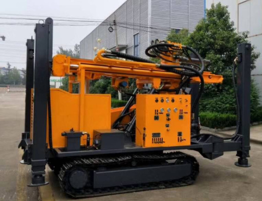 La chenille de moteur diesel de forage de l'eau a monté l'installation de perceuse 260 mètres profondément soufflant