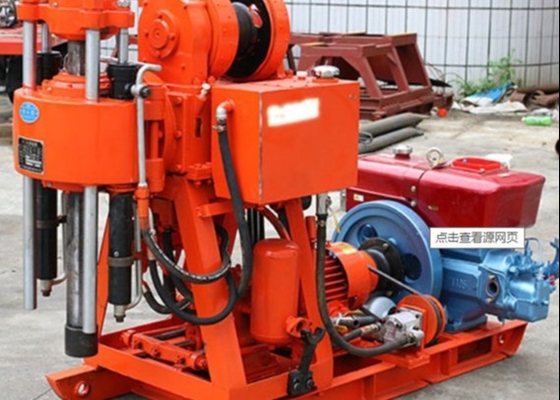 Perçage de forage de XY-1 15KW prélevant la foreuse d'essai de sol 100 mètres