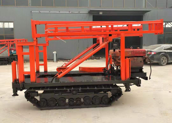 Performance de forage élevée 8 roues roues en caoutchouc à chenille de voie de roulement avec tour pliante