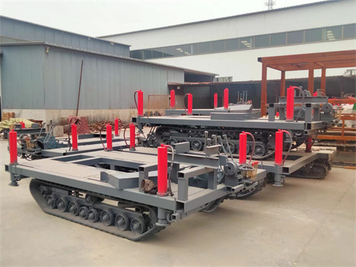Train d'atterrissage de chargement de voie de la chenille 1MT pour le perçage Rig Machines Engineering Industry