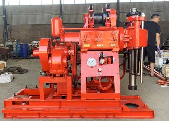 Équipement hydraulique de forage de forage à 130 m de profondeur 75-90° Angle de forage
