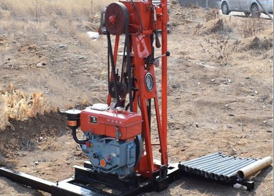 7.5kw vitesse de forage de Rig Rotary Portable Borehole 0-50m/H de perçage d'exploration de St 50