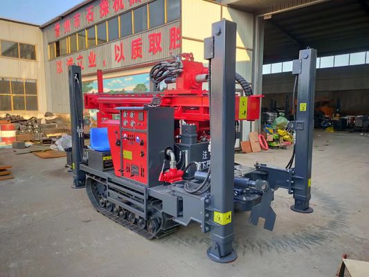 vitesse de marche pneumatique et 3m Rod Length de forage de Rig With 2.5km/H du perçage 4t