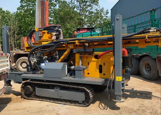Perçage pneumatique Rig Machine de roche de puits d'eau 450 mètres de la profondeur 30 de Mt de force de levage