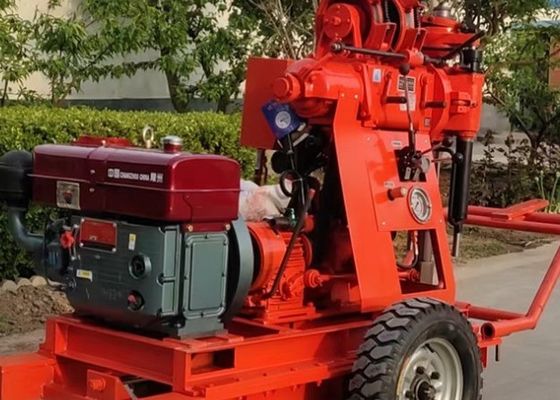 XY-1 Machine de forage minier pour essais de sol avec une profondeur de 100m