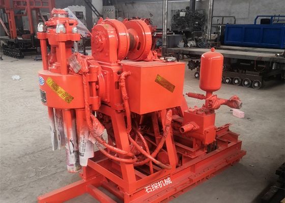 Testeur de la profondeur du sol avec BW 160 pompe à boue moteur diesel 100M profondeur de forage