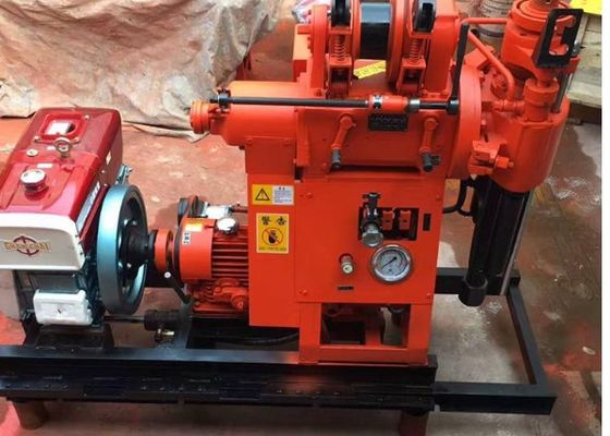 Machine de forage portable pour l'essai du sol, moteur diesel léger, perceuse de 42 mm de diamètre de tige