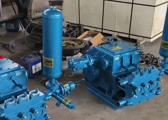 Pompes à boue diesel de 11 kW BW 160-10 44-160L/min Pompes de circulation de boue de forage