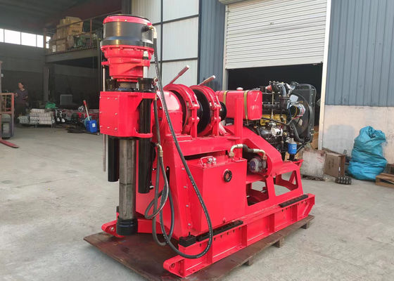 XY-2B 500 mètres de chenille de profondeur a monté hydraulique puits d'eau la plate-forme de forage