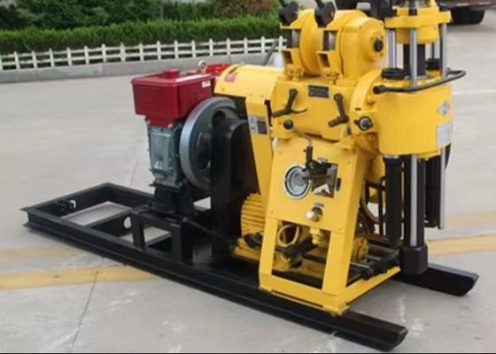 Machine de forage de 100 m pour les essais de sol Forage géotechnique avec pompe à boue