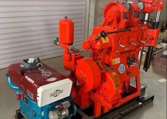 200 mètres de profondeur de forage machine de forage de forage d'exploration d'acier