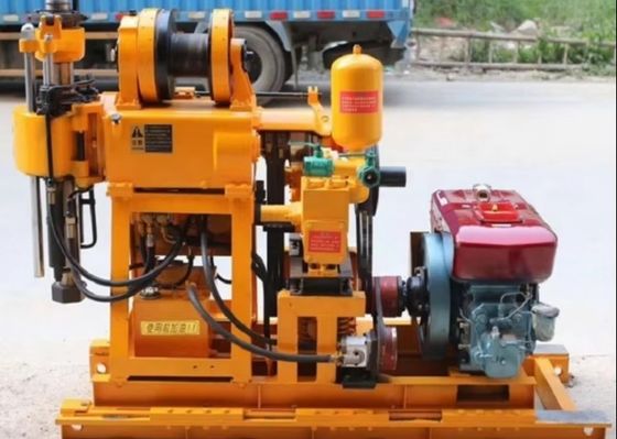 Forage à moteur diesel de 200 m DTH pour l'ingénierie et l'extraction minière