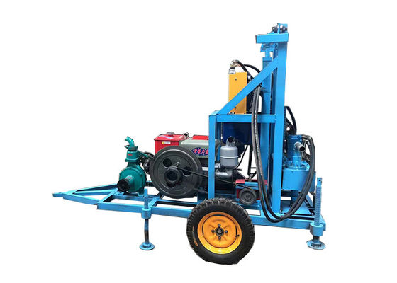 Forage hydraulique pour puits d'eau bleu avec un ensemble complet d'outils de forage