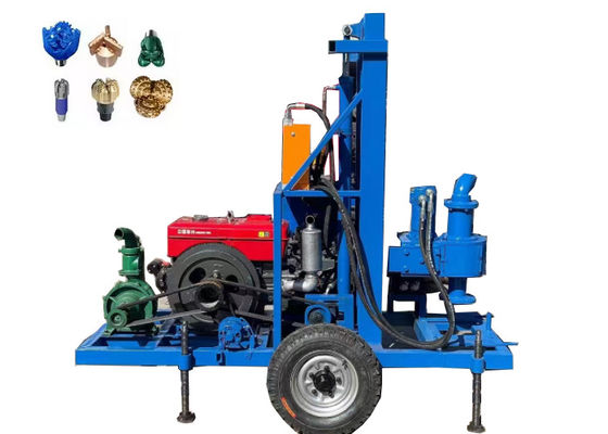 Forage hydraulique de puits hydrauliques à mouvement flexible avec une tige de forage de 1,5 m