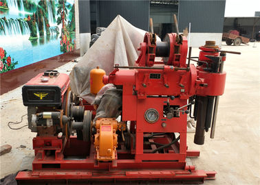 machine de plate-forme de forage de puits d'eau de profondeur de 180m, plate-forme de forage hydraulique de noyau 220V/380V