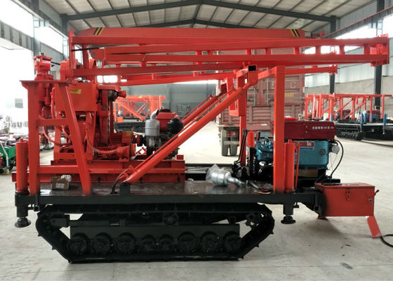 Tarière hydraulique sur chenilles XY-200 pour forage de puits de ShiTan, certification CE