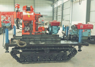 Type diesel de puissance de machine géologique monté par chenille de plate-forme de forage pour le forage en pierre