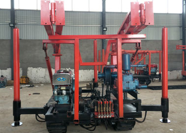 plate-forme de forage hydraulique de chenille de profondeur de 150m, plate-forme de forage géologique de XY-1B