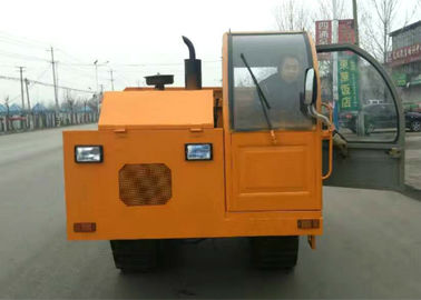 1T - 10T mini déchargeur hydraulique, petit camion à benne basculante de chenille avec la cabine incluse