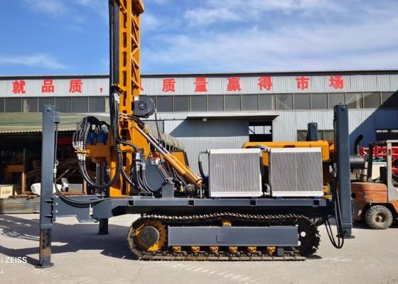 Forage hydraulique de puits d'eau pneumatique pour le soufflage DTH