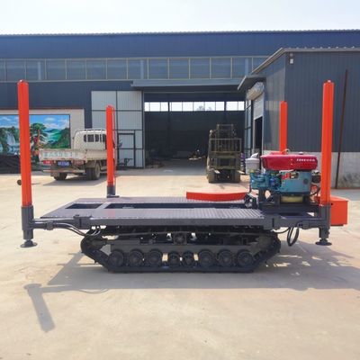 Sous-train de roulement en caoutchouc pour les travaux de construction alimenté par moteur diesel