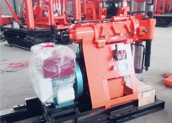 XY-1A Machine de forage pour essai de sol, profondeur 150m, moteur diesel