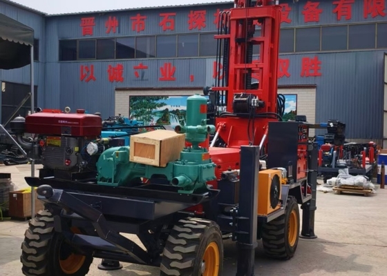 Machine de forage de puits de roche profonds de 100/200/300 mètres pour les projets de forage d'eau en Afrique