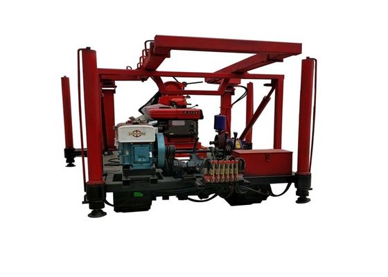 Machine de forage dans la roche dure à 100 à 300 m de profondeur pour le forage dans les mines de charbon de ShiTan