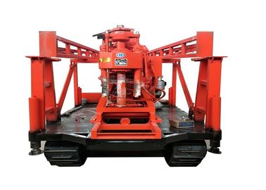 La petite remorque rotatoire de plate-forme de forage de puits d'eau a monté la puissance de la profondeur 37KW de 300m