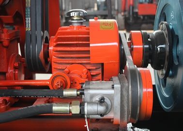 Pleine chenille géologique hydraulique de machine de plate-forme de forage équipée pour l'enquête géotechnique de montagne