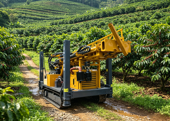 Machine de forage hydraulique Yuchai de 85 kW pour les régions arides