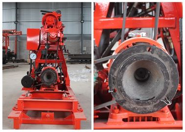 Machine de plate-forme de forage d'essai de sol de rendement élevé pour le perçage de puits d'eau