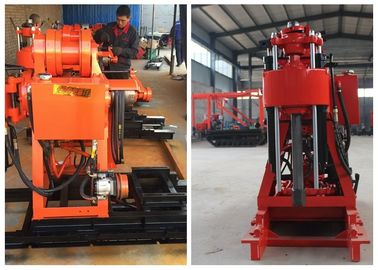 Puissance souterraine de la plate-forme de forage de noyau de puits d'eau d'exploitation mobile 16.2kw garantie de 1 an
