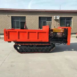 Type entretien simple adapté aux besoins du client de chenille de transporteur de voie de 3 tonnes de taille