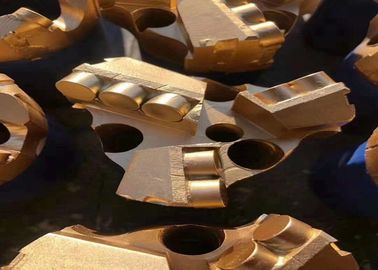 peu de perçage concave d'entrave d'aile de trois lames de 78MM PDC pour le perçage bon géothermique