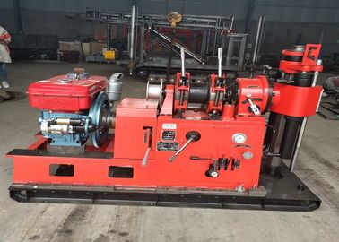 Forage de roche hydraulique de moteur diesel Rig For Geological Investigation
