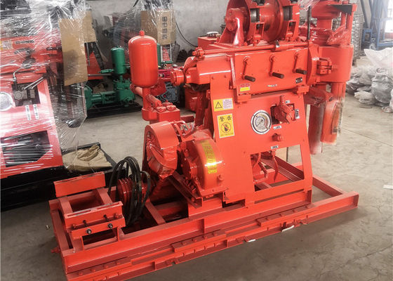Puits d'eau portatif hydraulique de 15KW 200m forant Rig Machine