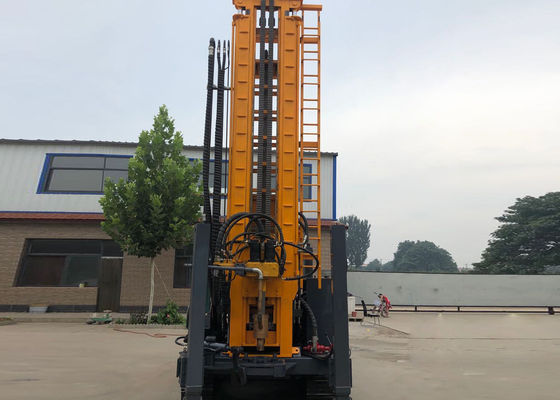 Installation rotatoire de 400M montée par chenille en acier Portable Water Drilling