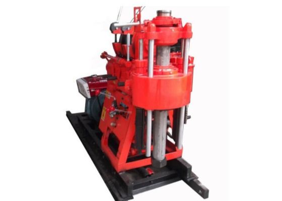 profondeur Mini Flexible Geotechnical Drill Rig de 200m/machine d'essai portatifs de sol