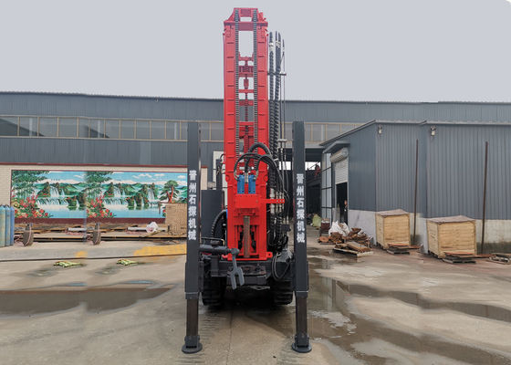 La chenille a monté la plate-forme de forage de extraction pneumatique de puits d'eau 1.25mpa