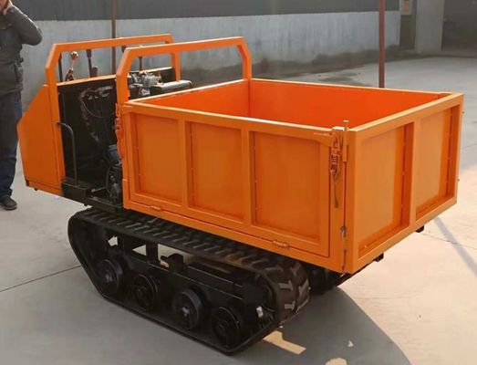 Support sur chenilles durable Track Transporter avec chenille en caoutchouc modèle 400 90 54 et empattement de 1 932 mm pour les tâches de transport hors route